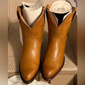 Tecovas Tan Leather Boots - NEW IN BOX